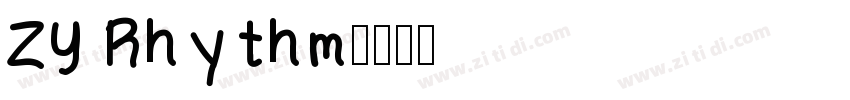 ZY Rhythm字体转换